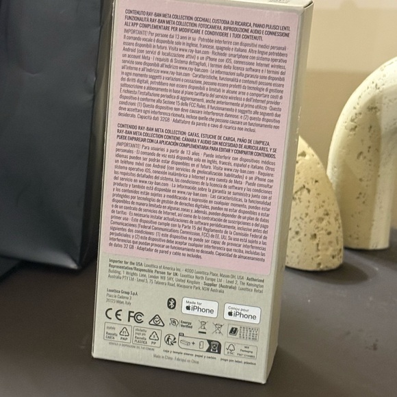 Ray-Ban Meta Wayfarer Gen 2 Limited Edition Transparent Clear/Ruby RW4006 - Picture 12 of 16